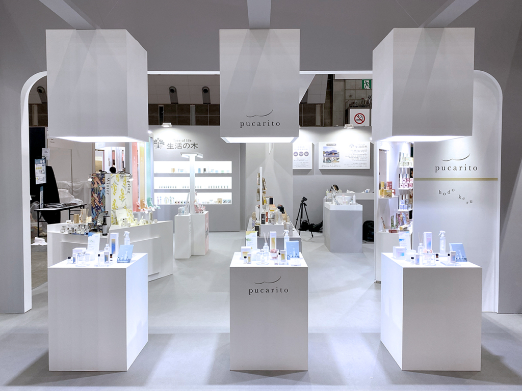 （株）生活の木様の東京インターナショナルギフト・ショー秋2022ご出展ブース