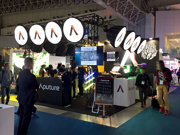 Aputure様ブース_InterBEE2019の様子