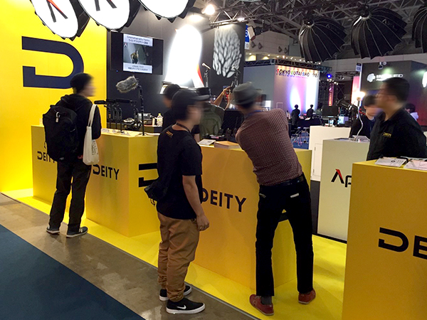 Aputure様ブース_InterBEE2019の様子