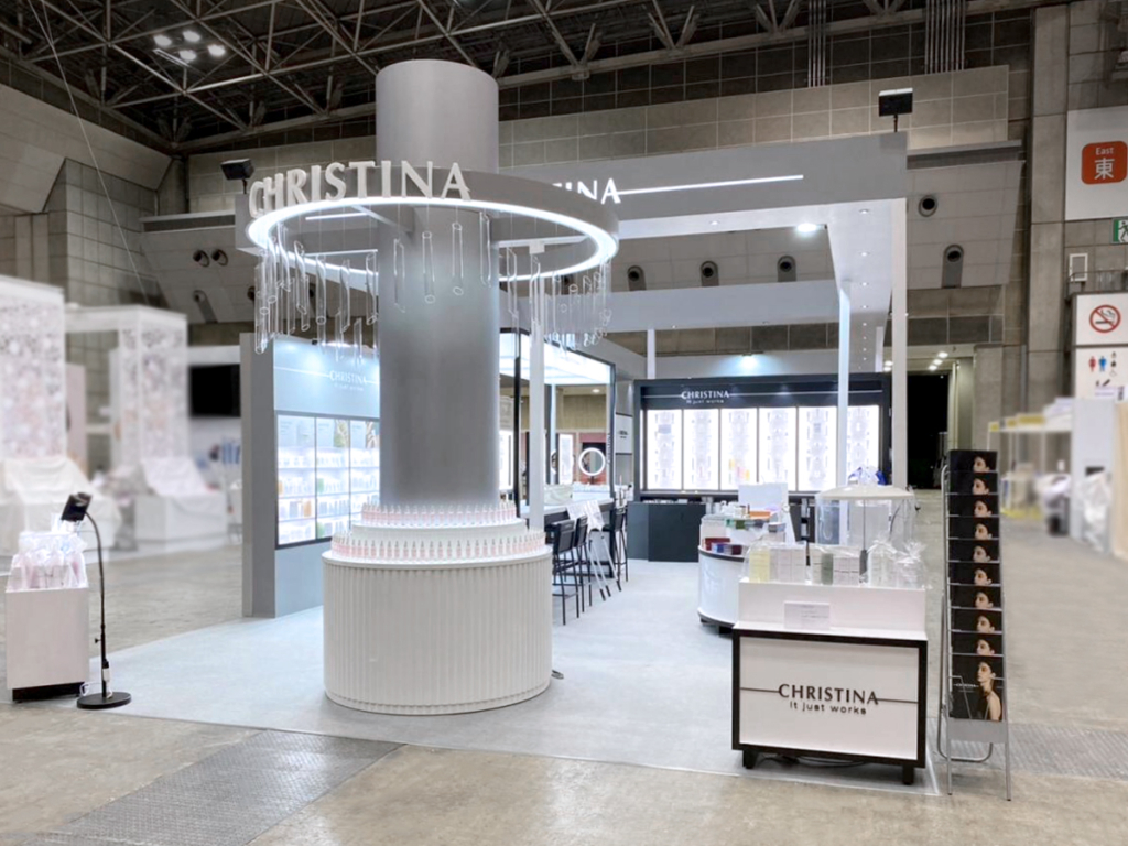 化粧品ブランド様のBeautyworld Japan 東京 2023ご出展ブース