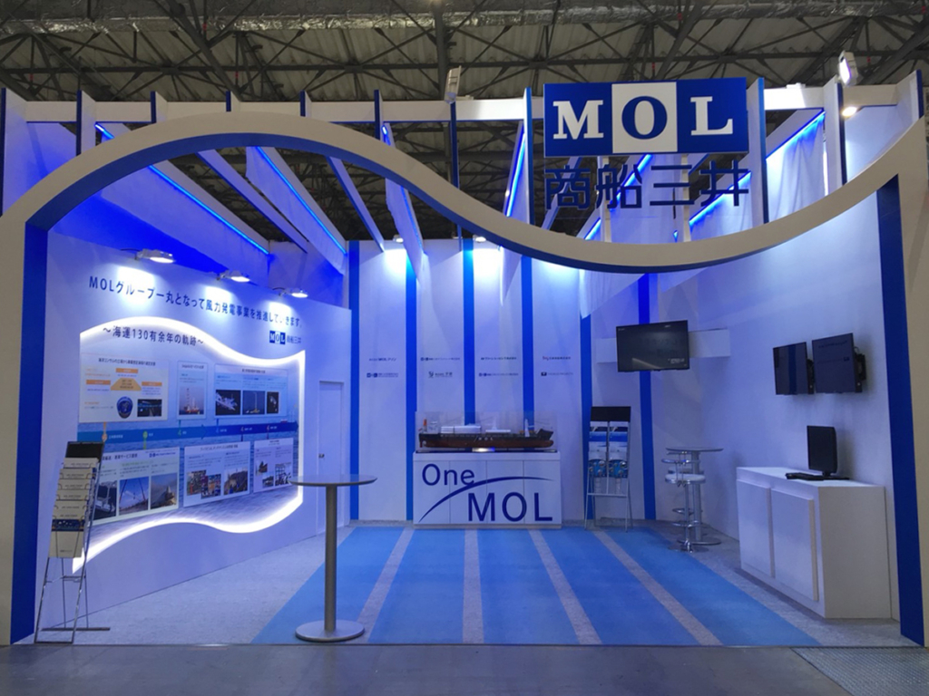 （株）商船三井様の風力発電展 ～WIND EXPO ～ 2020ご出展ブース