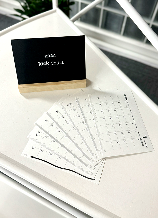 2024年御年賀の自社制作カレンダー