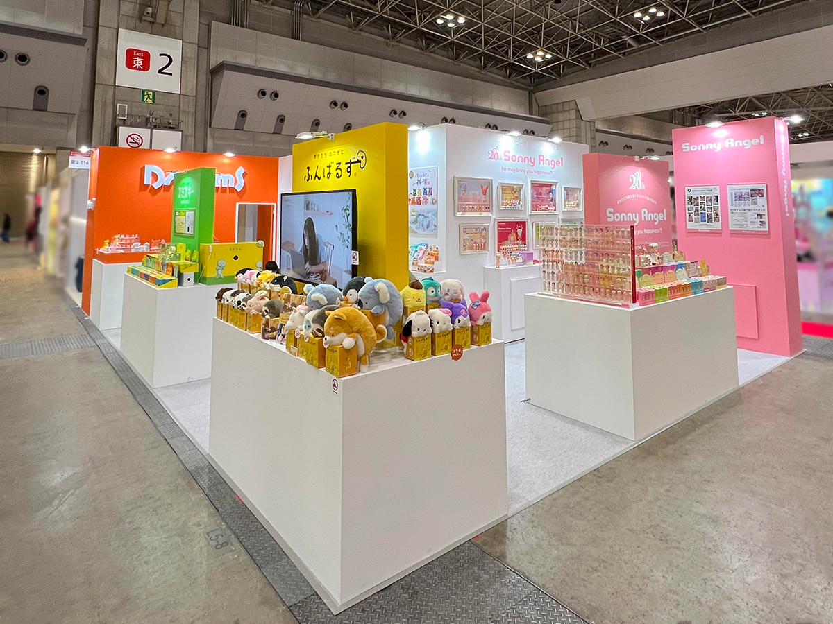 ㈱ドリームズ様の東京インターナショナルギフト・ショー春2024ご出展ブース