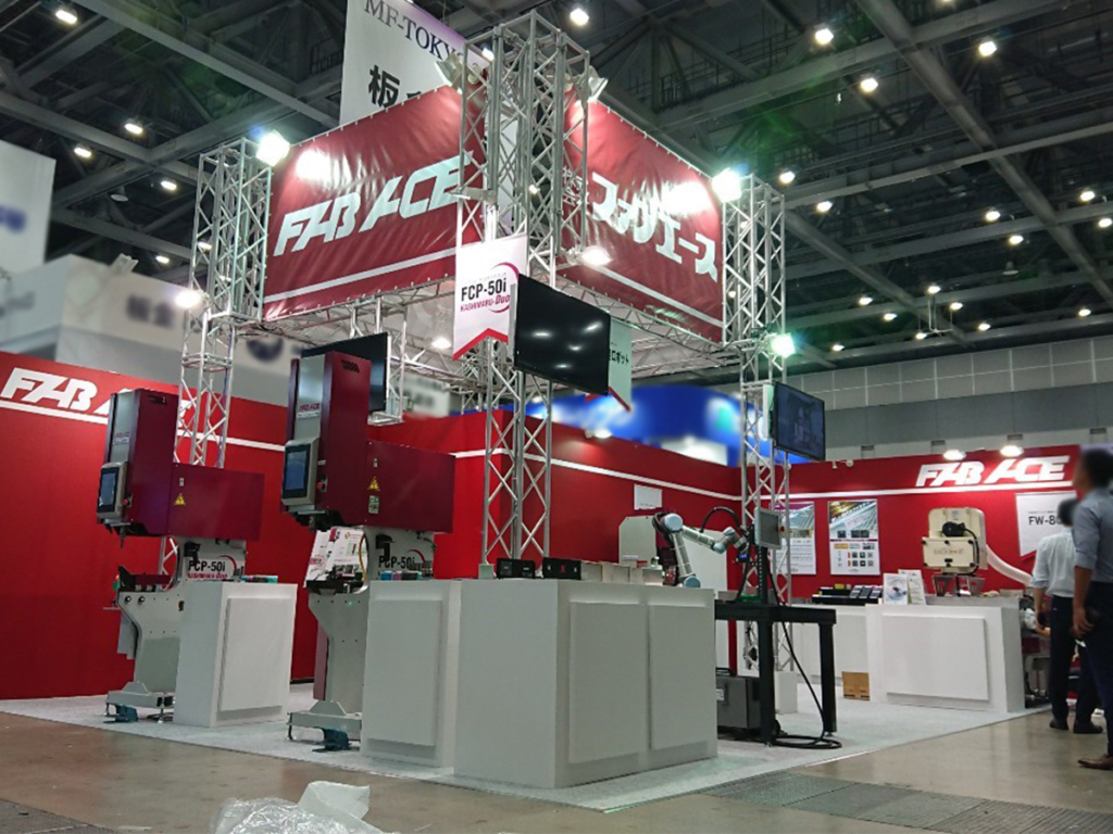 ㈱ファブエース様のMF-TOKYO 2019ご出展ブース