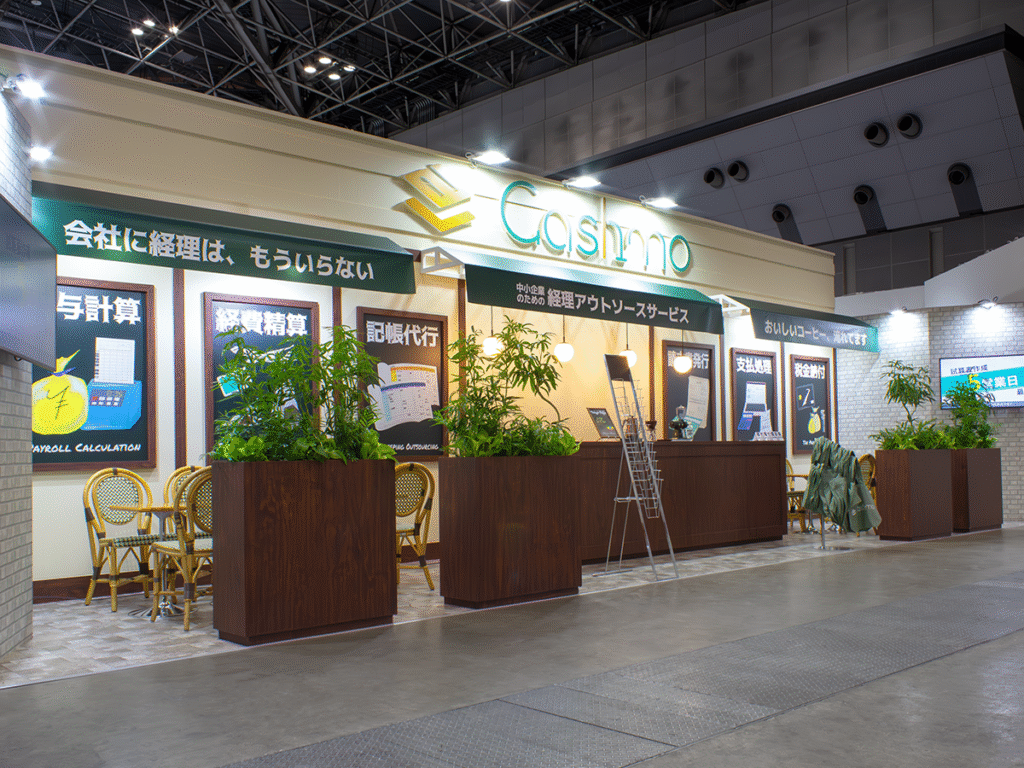 ㈱キャシュモ様の第23回総務・経理・人事Week2025 春ご出展ブース