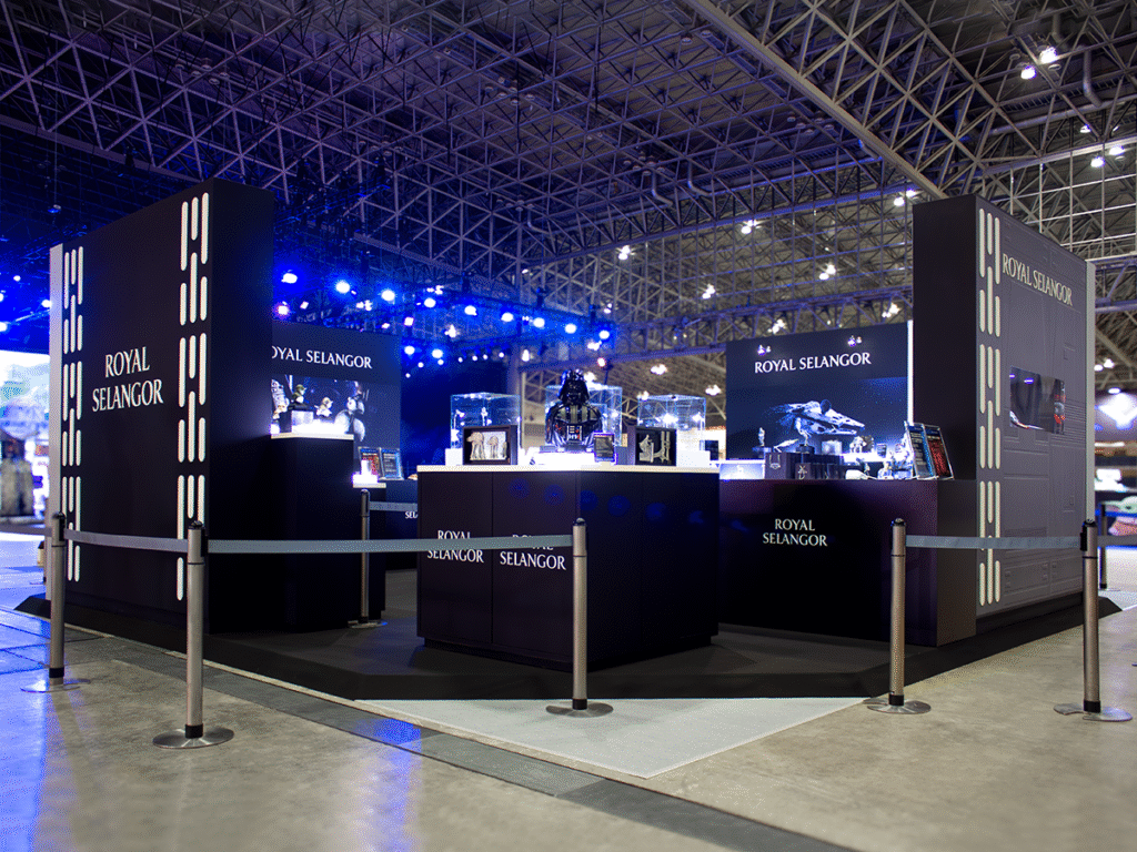 ROYAL SELANGOR 様のSTAR WARS CELEBRATION JAPAN 2025 ご出展ブース