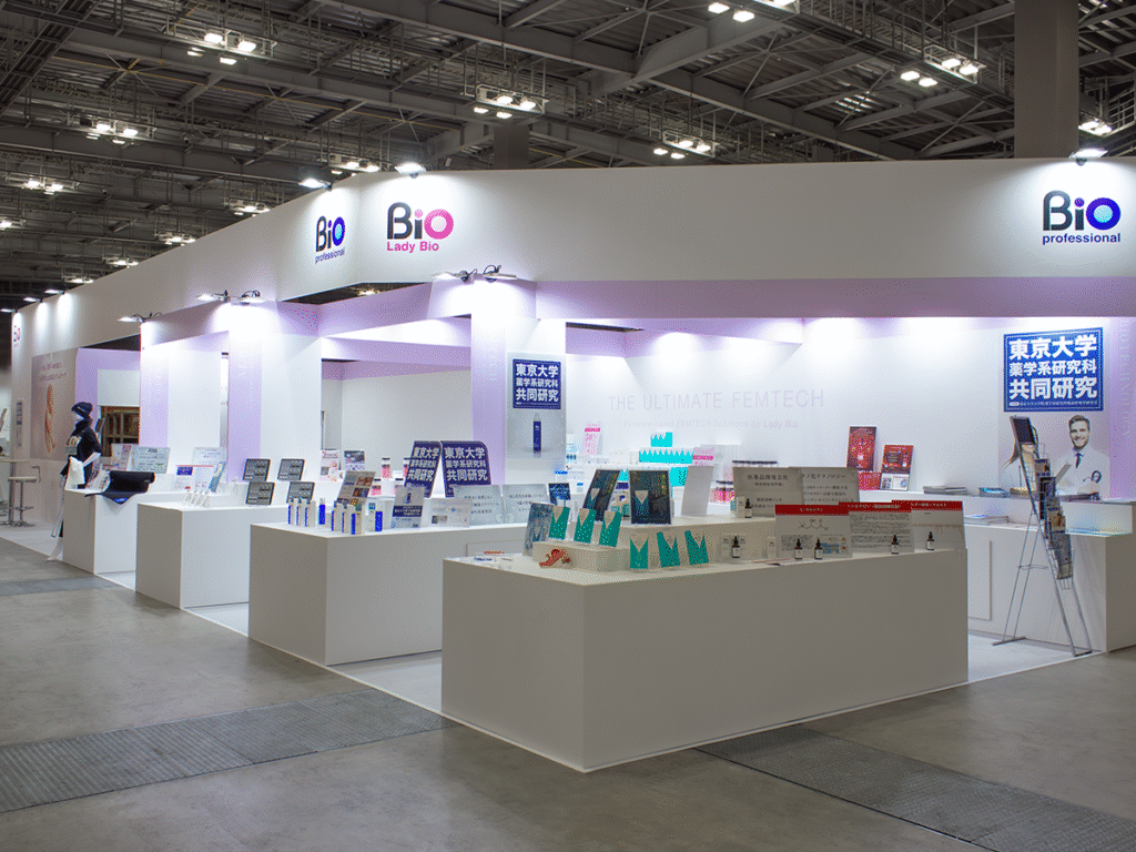 レディーバイオ㈱様の第3回 Femtech Tokyo 2024ご出展ブース