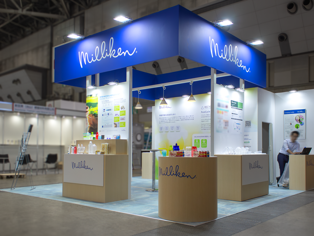 ミリケン・ジャパン(同)様のTOKYO PACK2024 -東京国際包装展-　ご出展ブース