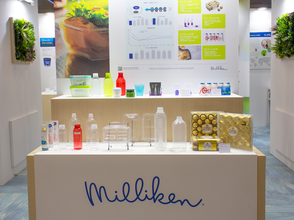 ミリケン・ジャパン(同)様のTOKYO PACK2024 -東京国際包装展-　ご出展ブース